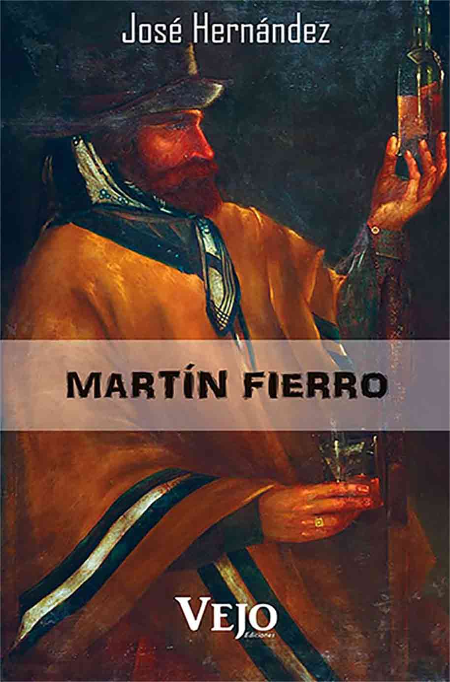 Tapa del libro Martín Fierro de José Hernández